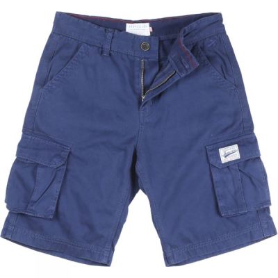 Pantalones Cortos Brakeburn Trek Cargo Hombre - Azul Marino - Chile NBF519463